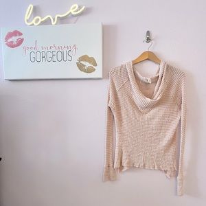 Elan Blush Pink Long Sleeve Top